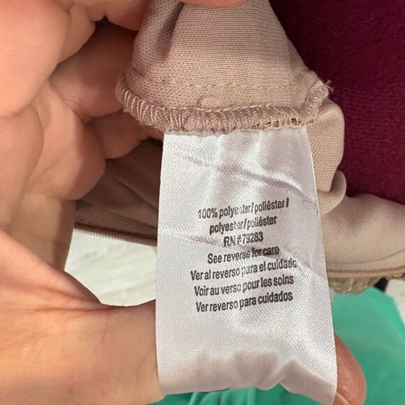 Alex Evenings Women's Midi Cap Sleeve Dress Sequin Rose Pink sz 4 - Picture 8 of 15